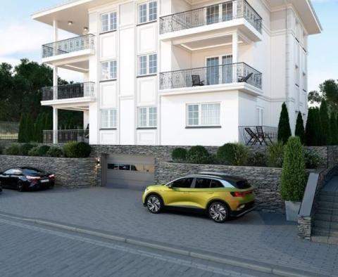 Larger apartment in a new building with a swimming pool, garages and a sea view near the beach and Opatija (Icici) - pic 9