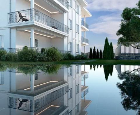 Larger apartment in a new building with a swimming pool, garages and a sea view near the beach and Opatija (Icici) - pic 5