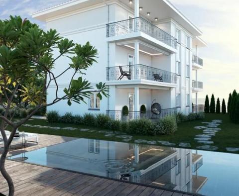 Larger apartment in a new building with a swimming pool, garages and a sea view near the beach and Opatija (Icici) - pic 3