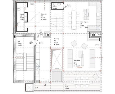 Dwupoziomowy penthouse z 3 sypialniami w Zagrzebiu - pic 14