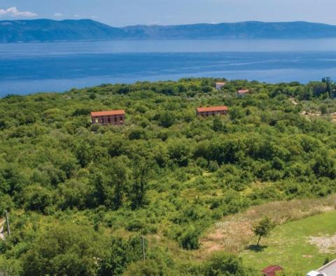 Städtisches Grundstück in der Gegend von Rabac mit Meerblick - foto 2