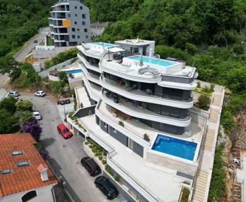 Magnificent new residence in Zaha Hadid style in Opatija - pic 2