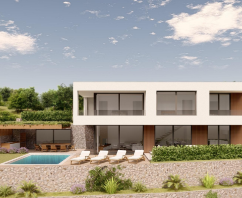 New modern villa in romantic Medveja, Lovran, 500 meters from the sea - pic 3