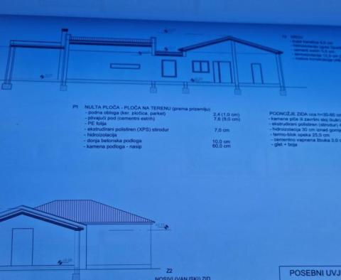 Samostatně stojící dům s bazénem ve výstavbě v Liznjan - pic 4