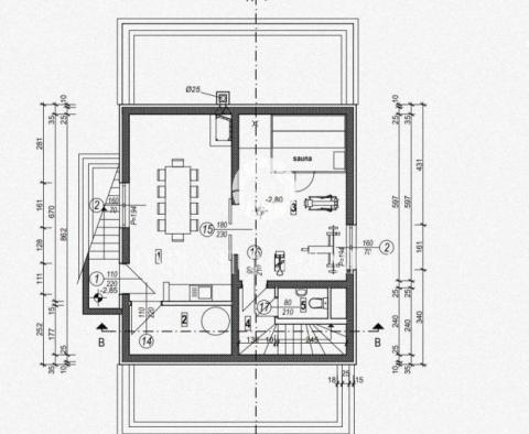 Modern villa a strand közelében, zöldövezetben Medulin-Vinkuran területén - pic 34