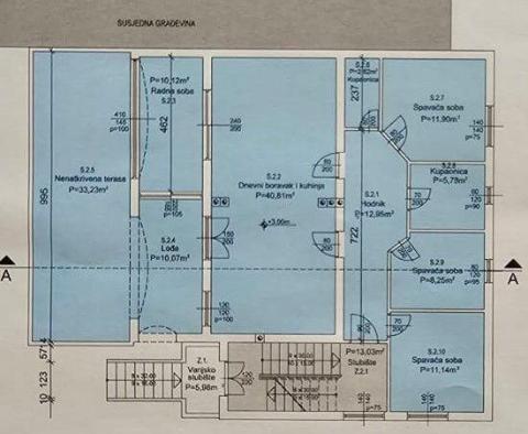 Apartman terasszal és kilátással a tengerre Krk szigetén - pic 13