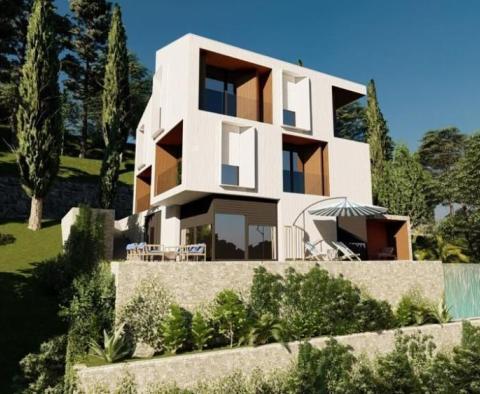 Ultramodern villa in Mošćenička Draga, with swimming pool and sea views - pic 9