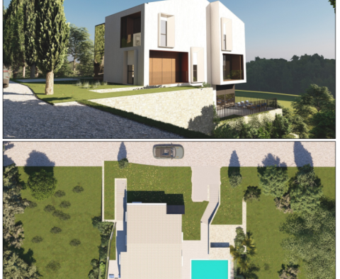 Ultramodern villa in Mošćenička Draga, with swimming pool and sea views - pic 27