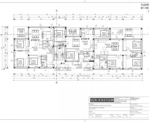 Nowy luksusowy apartament z widokiem na morze w Nin, 400 m od morza - pic 14