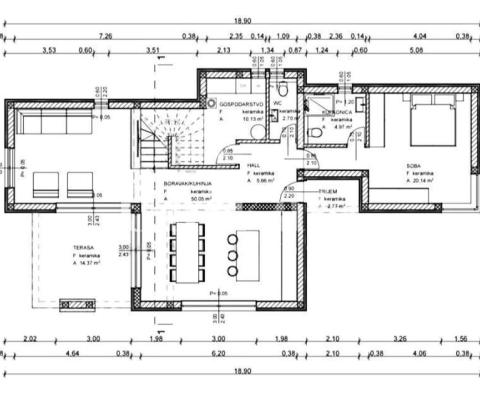 Villa of modern design with swimming pool in Porec region, one of the three villas of the complex - pic 11