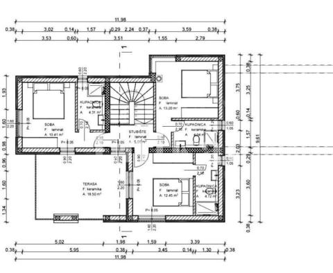 Villa of modern design with swimming pool in Porec region, one of the three villas of the complex - pic 12