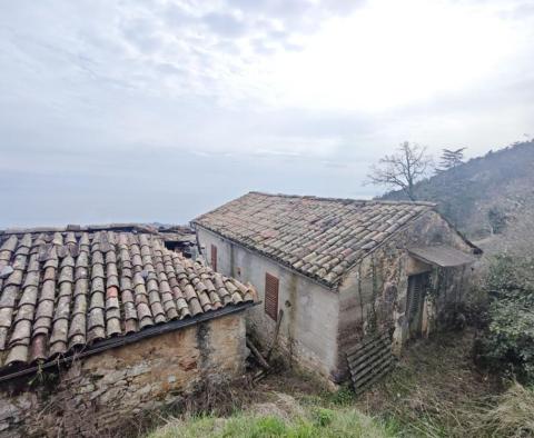 Gorgeous estate in Opatija, Poljane, with 2 outbuildings, 5500 m2 of land, panoramic view! - pic 4