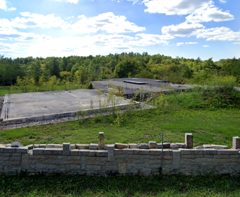 Land plot in Gračišće, with building permit for villa and started construction - pic 10