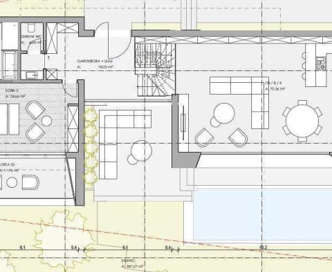 Eine wunderschöne Luxusvilla oberhalb des Zentrums von Opatija, 470 Meter vom Strand entfernt, mit Panoramablick auf das Meer und einem großen Garten - foto 5