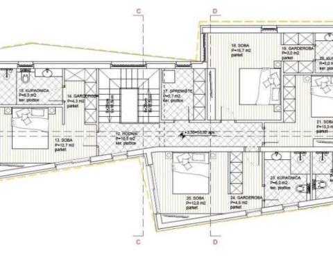 Élégante villa moderne à 300 mètres de la mer à Primosten - pic 23