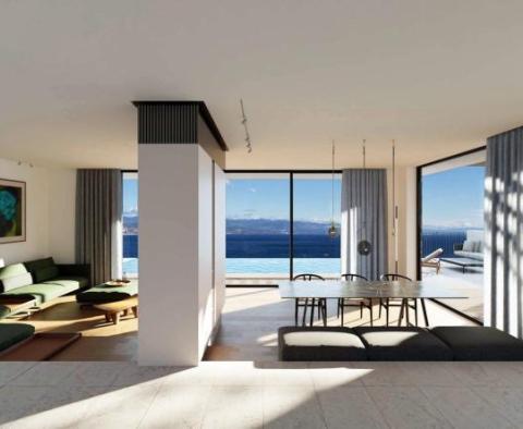 Wunderschöne neu gebaute moderne Villa in Opatija, nur 200 Meter vom Meer entfernt - foto 7