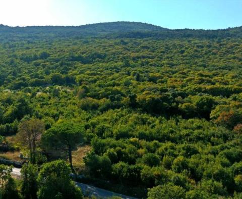 Grundstück mit herrlichem Meerblick und Baugenehmigung für eine Luxusvilla in Rabac, Labin - foto 5