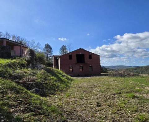 Fantastic estate in Buzet with 4 residential buildings and one business-residential building, open view of nature and the lake - pic 87