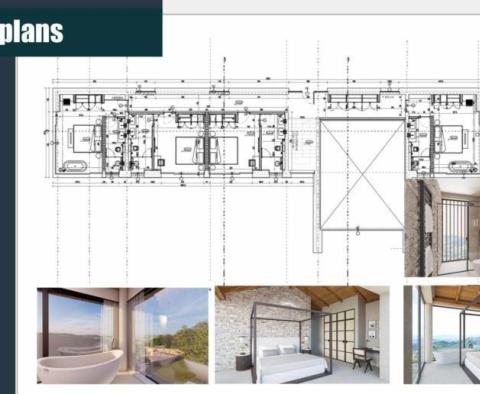 Building land with permission to build and a spectacular view in Motovun area - pic 22