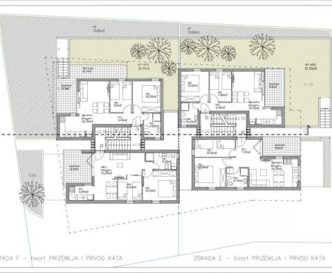 Apartmán v oblasti Umag ve zcela nové rezidenci jen 300 metrů od moře - pic 7