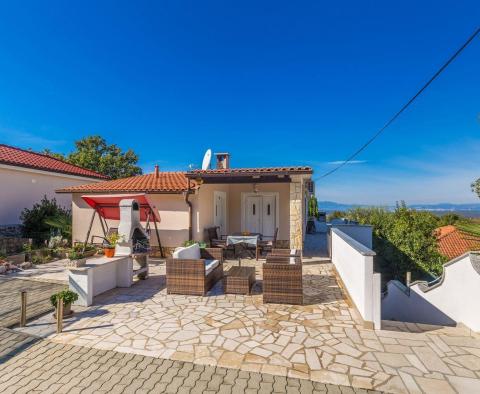 Detached house with sea views on Krk island 