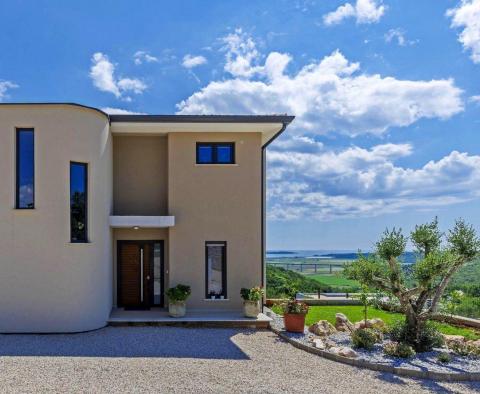 Villa with a panoramic view of the sea in Brtonigla 