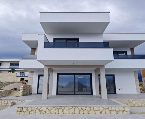 Light and elegant villa with pool and fantastic view, Pag, Novalja 