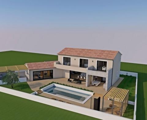 Top quality new villa with swimming pool in Brtonigla, for sale 