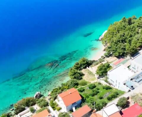 Waterfront villa under construction on Omis riviera, for sale 