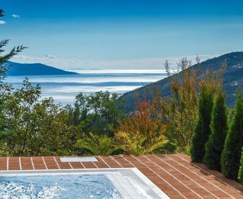 Villa fascinante à Poljane, Icici - vue mer à couper le souffle ! 