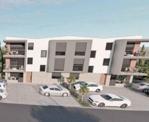 Nouveau complexe d'appartements à seulement 300 mètres de la mer à Medulin 