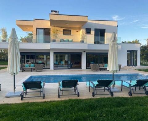 Dramatically attractive villa with pool near Porec 