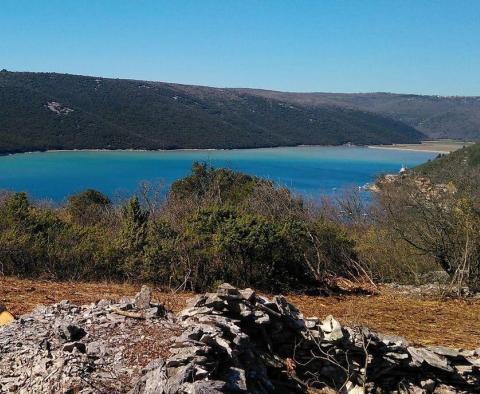 Baugrundstück mit Meerblick in der Gegend von Rabac 