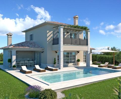 Magnifique villa dans le quartier de Labin, style rustique 