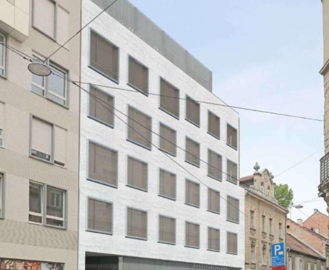 Záhřeb, Meduliceva, NOVOGRADNJA, luxusní ctyřpokojový byt NKP 125,07 m² 