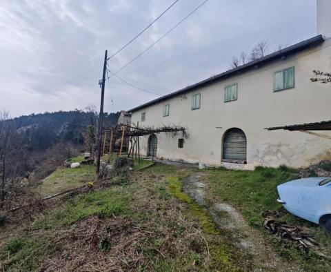 Gorgeous estate in Opatija, Poljane, with 2 outbuildings, 5500 m2 of land, panoramic view! 