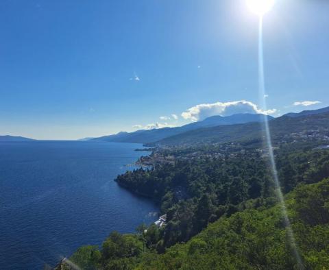 Baugrundstück 2212 m² mit Meerblick für Wohngebäude, Wohnungen, Appartements, Einfamilienhaus oder Haus zur Miete mit Schwimmbad in Ika, Opatija 