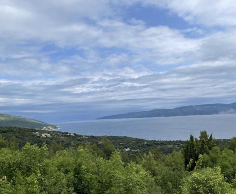 Building plot with an open sea views in Rabac-Labin area 