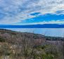 Tři stavební pozemky pro výstavbu vily s bazénem, panoramatickým výhledem na moře v oblasti Brsec, na prodej - pic 2