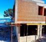 Waterfront villa under construction in Brodarica with mooring possible in front of the villa - pic 3