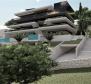 Wspaniałe mieszkanie o powierzchni 239 mkw. z prywatnym basenem nad centrum Opatiji w ekskluzywnym nowym budynku, garaż, z widokiem na morze! - pic 2
