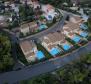 Baugrundstück von 3946 m2 auf der Insel Krk, mit Projekt für 7 Villen mit Pools, gültige Baugenehmigung! - foto 3