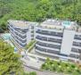 Bel appartement dans un immeuble neuf avec vue mer, piscine partagée, garage à Opatija - pic 2