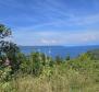 Baugrundstück mit wunderschönem Meerblick, ideal für den Bau von zwei Villen in der Gegend von Rabac - foto 10