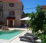 Charming stone villa with pool on the first row to the sea in Zadar area - pic 22