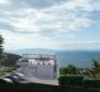 Penthouse 100m2 with panoramic sea view and swimming pool + roof terrace in Bregi, Opatija - pic 2