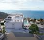 Penthouse 100m2 z widokiem na morze i basenem + taras na dachu w Bregi, Opatija - pic 8