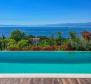 Modern villa near the sea and Opatija in Lovran, panoramic sea view - pic 2