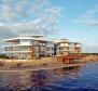 Luxury new apartment in the first row to the sea in Privlaka 