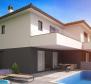 Modern duplex villa with private pool in Malinska, for sale 